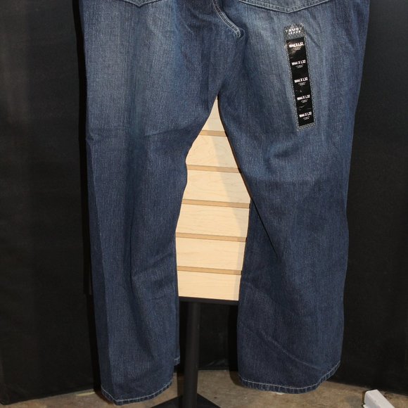 Men's TRUST Jeans Size 44 x 32 Dark Blue - Picture 7 of 13